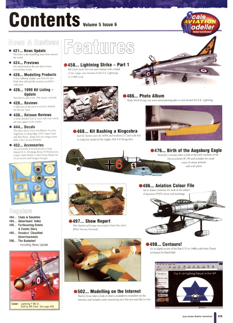 Scale Aviation Modeller International 1999-06